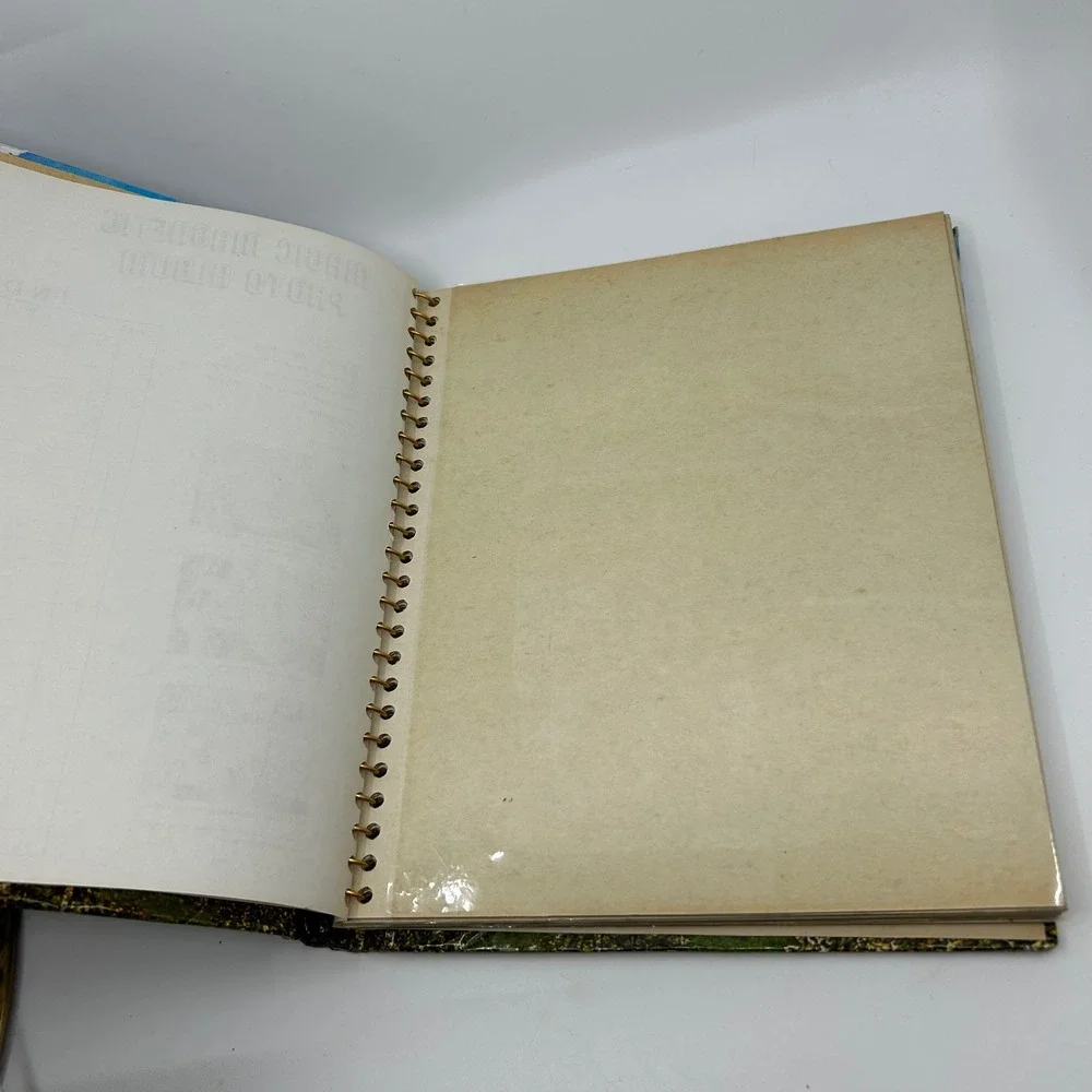 Vintage Castle Paper Photo Album 70s Switzerland Spiez Castle Keepsake Gifting